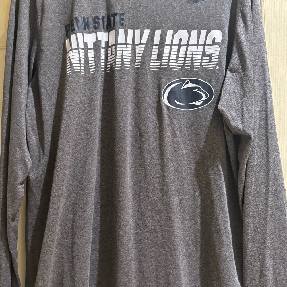Nike Gray Penn State Long Sleeve Tee